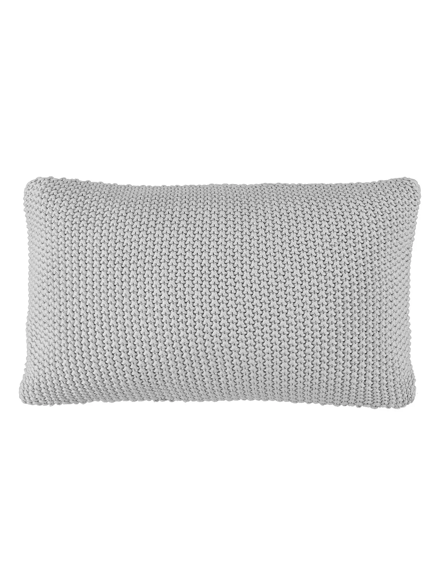 MARC O'POLO HOME | Zierkissen Nordic Knit 30x60cm (Silver) | 